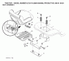 Jonsered LT2217 A (96041003400) - Lawn & Garden Tractor (2007-04) Listas de piezas de repuesto y dibujos SEAT