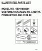 Jonsered LT2217 A (96041003401) - Lawn & Garden Tractor (2007-10) Listas de piezas de repuesto y dibujos FREQUENTLY USED PARTS