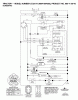 Jonsered LT2217 A (96041004300) - Lawn & Garden Tractor (2007-04) Ersatzteile SCHEMATIC