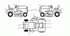 Jonsered LT2217 A (96041010300) - Lawn & Garden Tractor (2009-01) Ersatzteile DECALS