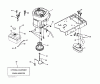 Jonsered LT2217 A (96041010300) - Lawn & Garden Tractor (2009-01) Listas de piezas de repuesto y dibujos ENGINE