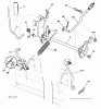 Jonsered LT2217 A (96041010303) - Lawn & Garden Tractor (2010-10) Listas de piezas de repuesto y dibujos MOWER LIFT / DECK LIFT