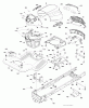 Jonsered LT2217 A (96041010304) - Lawn & Garden Tractor (2011-04) Ersatzteile CHASSIS ENCLOSURES