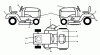 Jonsered LT2217 A (96041010305) - Lawn & Garden Tractor (2011-08) Ersatzteile DECALS