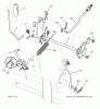 Jonsered LT2217 A (96041010306) - Lawn & Garden Tractor (2012-08) Listas de piezas de repuesto y dibujos MOWER LIFT / DECK LIFT