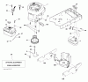 Jonsered LT2217 A (96041010402) - Lawn & Garden Tractor (2010-04) Listas de piezas de repuesto y dibujos ENGINE