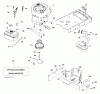 Jonsered LT2217 A (96041010407) - Lawn & Garden Tractor (2013-05) Listas de piezas de repuesto y dibujos ENGINE