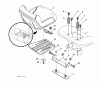 Jonsered LT2217 A (96041011300) - Lawn & Garden Tractor (2009-01) Listas de piezas de repuesto y dibujos SEAT