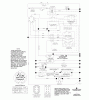 Jonsered LT2217 A (96041011301) - Lawn & Garden Tractor (2009-10) Ersatzteile SCHEMATIC