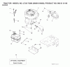 Jonsered LT2217 CMA (96061019600) - Lawn & Garden Tractor (2007-01) Listas de piezas de repuesto y dibujos ENGINE