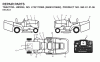 Jonsered LT2217 CMA (96061019602) - Lawn & Garden Tractor (2007-09) Listas de piezas de repuesto y dibujos DECALS