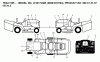 Jonsered LT2217 CMA (96061019703) - Lawn & Garden Tractor (2008-02) Listas de piezas de repuesto y dibujos DECALS