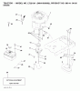 Jonsered LT2218 A (96041003601) - Lawn & Garden Tractor (2007-10) Listas de piezas de repuesto y dibujos ENGINE