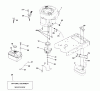 Jonsered LT2218 A (96041010500) - Lawn & Garden Tractor (2009-01) Listas de piezas de repuesto y dibujos ENGINE