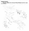 Jonsered ICT16A (JICTH16D, 954130042) - Lawn & Garden Tractor (2000-04) Listas de piezas de repuesto y dibujos SEAT