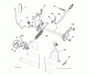 Jonsered LT2218 A (96041010500) - Lawn & Garden Tractor (2009-01) Listas de piezas de repuesto y dibujos MOWER LIFT / DECK LIFT