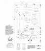 Jonsered LT2217 A (96041010401) - Lawn & Garden Tractor (2010-01) Ersatzteile SCHEMATIC