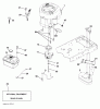 Jonsered LT2218 A (96041010505) - Lawn & Garden Tractor (2011-08) Listas de piezas de repuesto y dibujos ENGINE