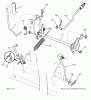 Jonsered LT2218 A (96041010505) - Lawn & Garden Tractor (2011-08) Listas de piezas de repuesto y dibujos MOWER LIFT / DECK LIFT