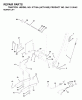 Jonsered ICT16A (JICTH16E, 954130042) - Lawn & Garden Tractor (2000-04) Listas de piezas de repuesto y dibujos MOWER LIFT / DECK LIFT