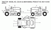 Jonsered LT2218 A2 (96041005900) - Lawn & Garden Tractor (2007-06) Spareparts DECALS