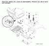 Jonsered LT2218 A2 (96041005901) - Lawn & Garden Tractor (2008-01) Listas de piezas de repuesto y dibujos SEAT