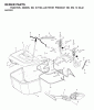 Jonsered ICT16A (JICTH16F, 954130042) - Lawn & Garden Tractor (2001-02) Listas de piezas de repuesto y dibujos BAGGER
