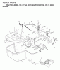 Jonsered ICT16A (JICTH16G, 954130042) - Lawn & Garden Tractor (2001-02) Listas de piezas de repuesto y dibujos BAGGER