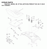 Jonsered ICT16A (JICTH16G, 954130042) - Lawn & Garden Tractor (2001-02) Listas de piezas de repuesto y dibujos SEAT