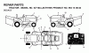 Jonsered ICT16A (JICTH16H, 954130042) - Lawn & Garden Tractor (2002-01) Listas de piezas de repuesto y dibujos DECALS
