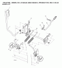 Jonsered LT2223 A2 (960410040, 96041004001) - Lawn & Garden Tractor (2007-05) Listas de piezas de repuesto y dibujos MOWER LIFT / DECK LIFT