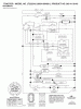 Jonsered LT2223 A2 (960410040, 96041004001) - Lawn & Garden Tractor (2007-05) Ersatzteile SCHEMATIC