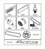 Jonsered LT2223 A2 (96041004000) - Lawn & Garden Tractor (2007-07) Ersatzteile FREQUENTLY USED PARTS