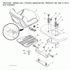 Jonsered LT2223 A2 (96041004102) - Lawn & Garden Tractor (2008-01) Listas de piezas de repuesto y dibujos SEAT