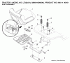 Jonsered LT2223 A2 (96041006000) - Lawn & Garden Tractor (2007-04) Listas de piezas de repuesto y dibujos SEAT