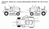 Jonsered LT2223 A2 (96041006001) - Lawn & Garden Tractor (2008-01) Listas de piezas de repuesto y dibujos DECALS