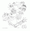 Jonsered LT2223 A2 (96041014700) - Lawn & Garden Tractor (2009-04) Listas de piezas de repuesto y dibujos CHASSIS ENCLOSURES