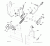 Jonsered LT2223 A2 (96041014700) - Lawn & Garden Tractor (2009-04) Listas de piezas de repuesto y dibujos MOWER LIFT / DECK LIFT