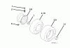 Jonsered LT2223 CMA2 (96061024200) - Lawn & Garden Tractor (2009-01) Listas de piezas de repuesto y dibujos WHEELS TIRES