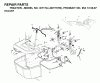 Jonsered ICT17A (JICTH17B, 954130067) - Lawn & Garden Tractor (2002-06) Listas de piezas de repuesto y dibujos BAGGER