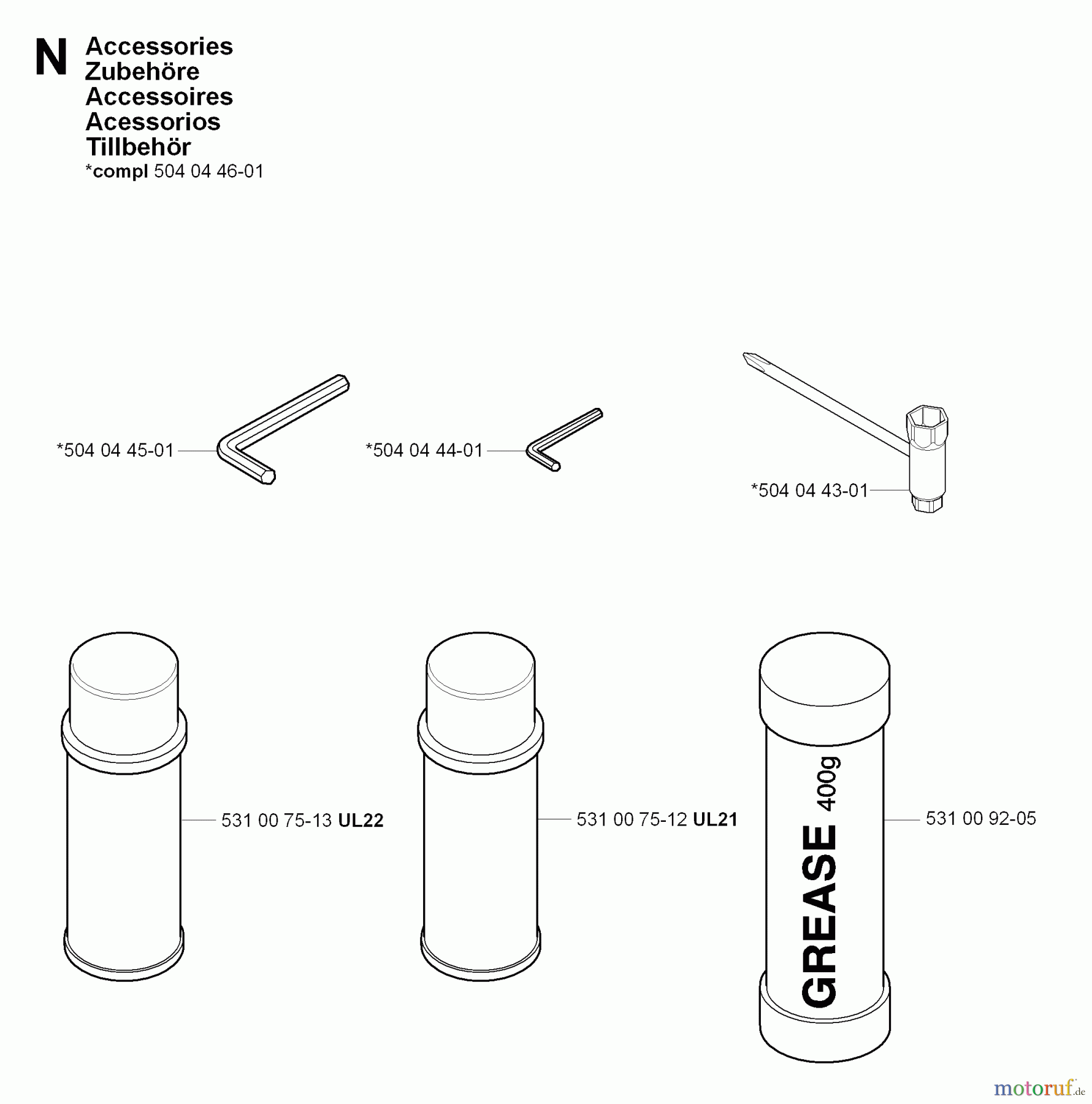  Jonsered Heckenscheren HT2124 (HT2124T) - Jonsered Hedge Trimmer (2007-01) ACCESSORIES