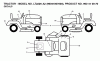 Jonsered LT2226 A2 (96041007000) - Lawn & Garden Tractor (2008-02) Ersatzteile DECALS