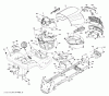Jonsered LT2227 A2 (96041014601) - Lawn & Garden Tractor (2011-04) Listas de piezas de repuesto y dibujos CHASSIS ENCLOSURES