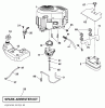 Jonsered LT2227 A2 (96041014601) - Lawn & Garden Tractor (2011-04) Listas de piezas de repuesto y dibujos ENGINE