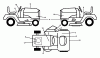 Jonsered LT2227 A2 (96041014602) - Lawn & Garden Tractor (2012-08) Ersatzteile DECALS