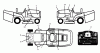 Jonsered LT2316 CM (96051000401) - Lawn & Garden Tractor (2011-08) Ersatzteile DECALS