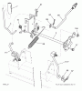 Jonsered LT2316 CMA2 (96051000600) - Lawn & Garden Tractor (2011-03) Listas de piezas de repuesto y dibujos MOWER LIFT / DECK LIFT