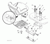Jonsered LT2317 CMA2 (96051008100) - Lawn & Garden Tractor (2012-10) Listas de piezas de repuesto y dibujos SEAT