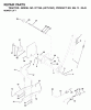 Jonsered ICT18A (JICTH18C, 954130043) - Lawn & Garden Tractor (2001-02) Listas de piezas de repuesto y dibujos MOWER LIFT / DECK LIFT