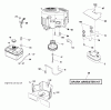 Jonsered LT2317 CMA2 (96051008100) - Lawn & Garden Tractor (2012-10) Listas de piezas de repuesto y dibujos ENGINE